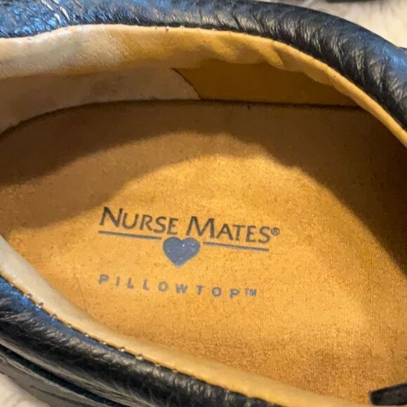 NURSE MATES PILLOW TOP work shoes in size 8 1/2 slip resistant in black - Picture 6 of 10